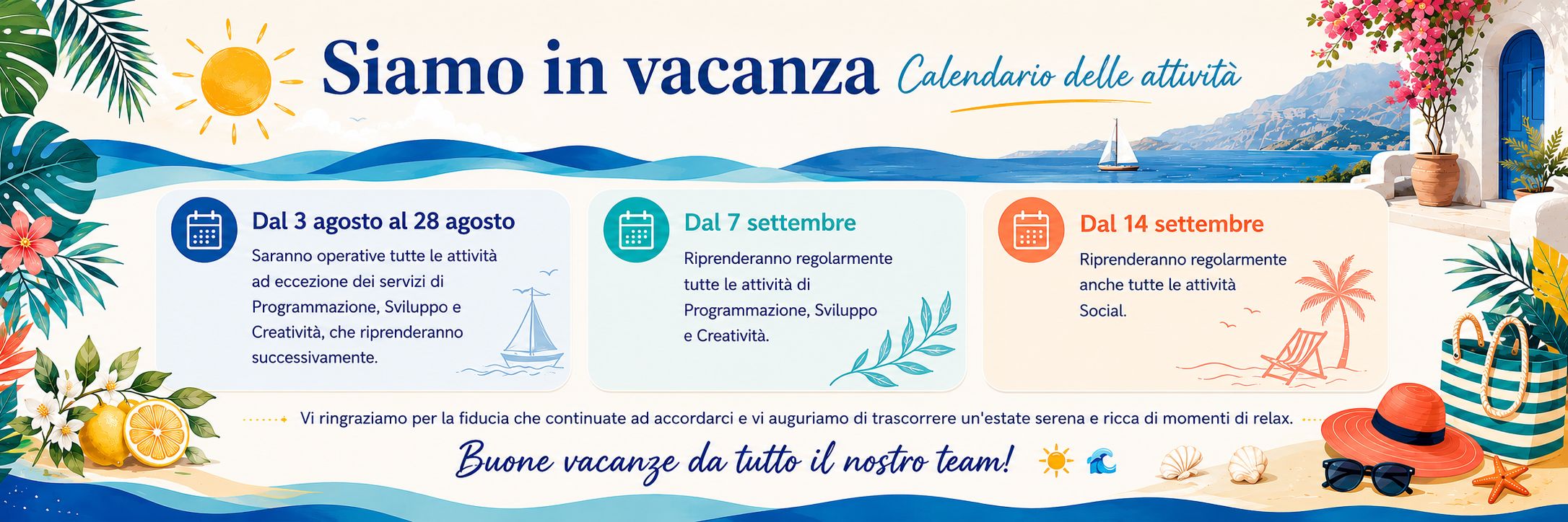 Buone FERIE A TUTTI
